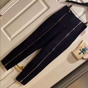 ZARA WOMAN STUDIO ZIPPER DETAIL PANT SZ SMALL, new